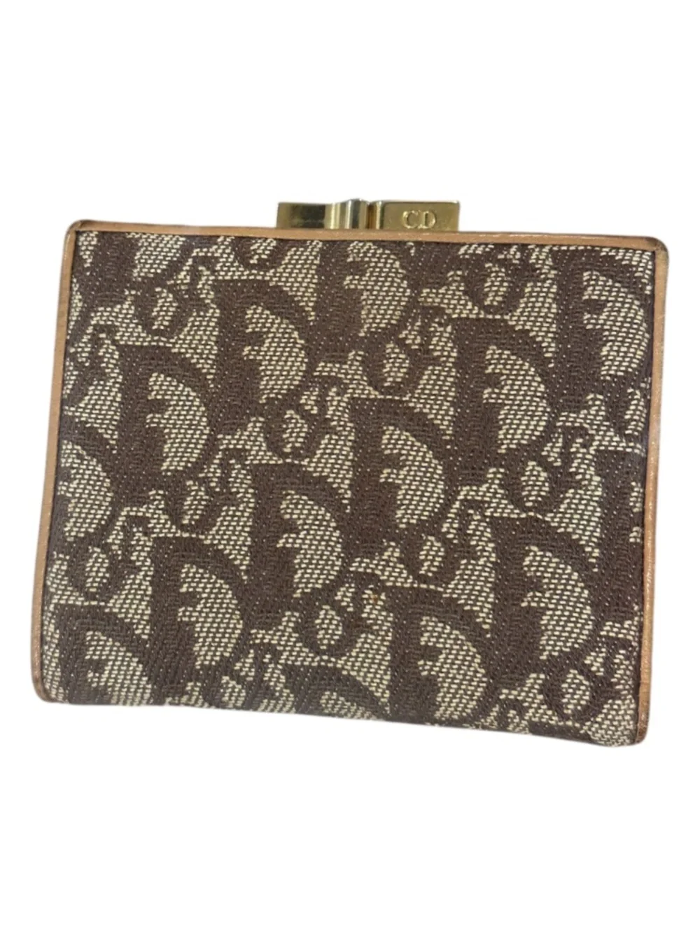 Dior Trotter Kisslock Wallet